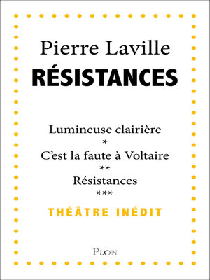 cover image of Résistances